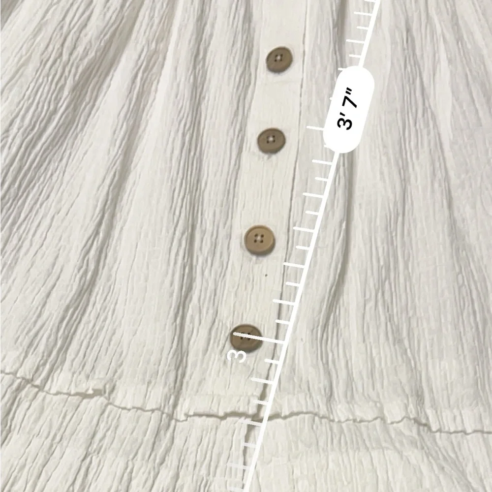 Jenni Kayne White Cotton Dress 12 - Picture 14 of 14